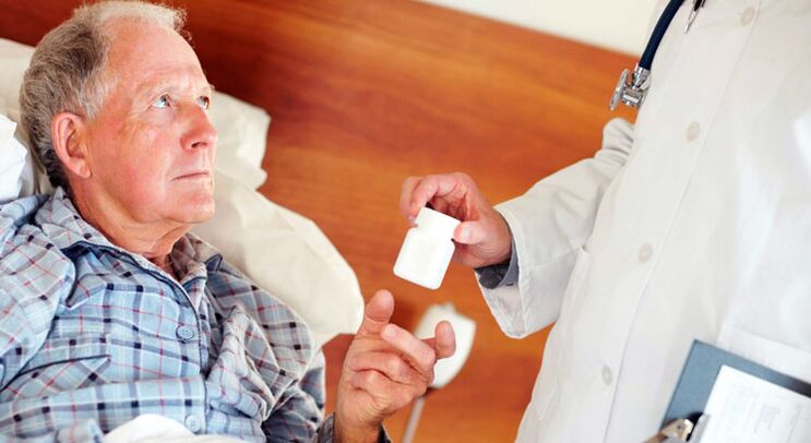 Medikamentózní léčba chronické prostatitidy zavazuje muže, aby dodržoval kúru léků